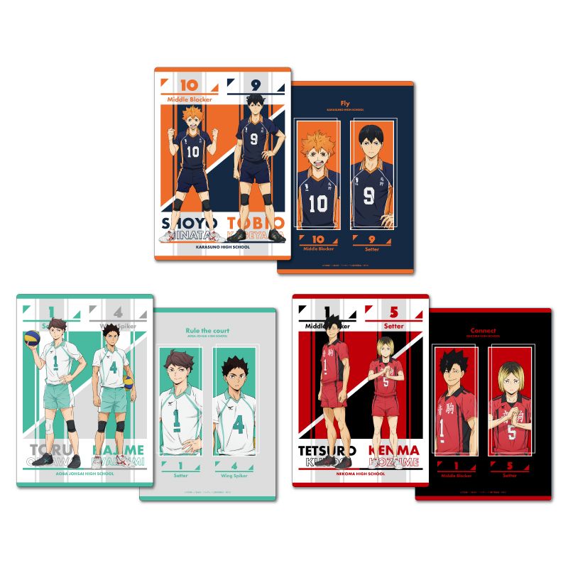 ハイキュー!!_B5サイズ下敷き B:及川徹&岩泉一 | ハイキュー!!公式