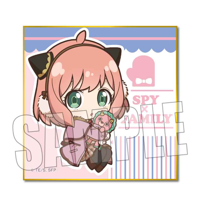 スパイファミリー色紙 色紙】SPY×FAMILY ミニ色紙コレクション/Art-Pic(2023年2月