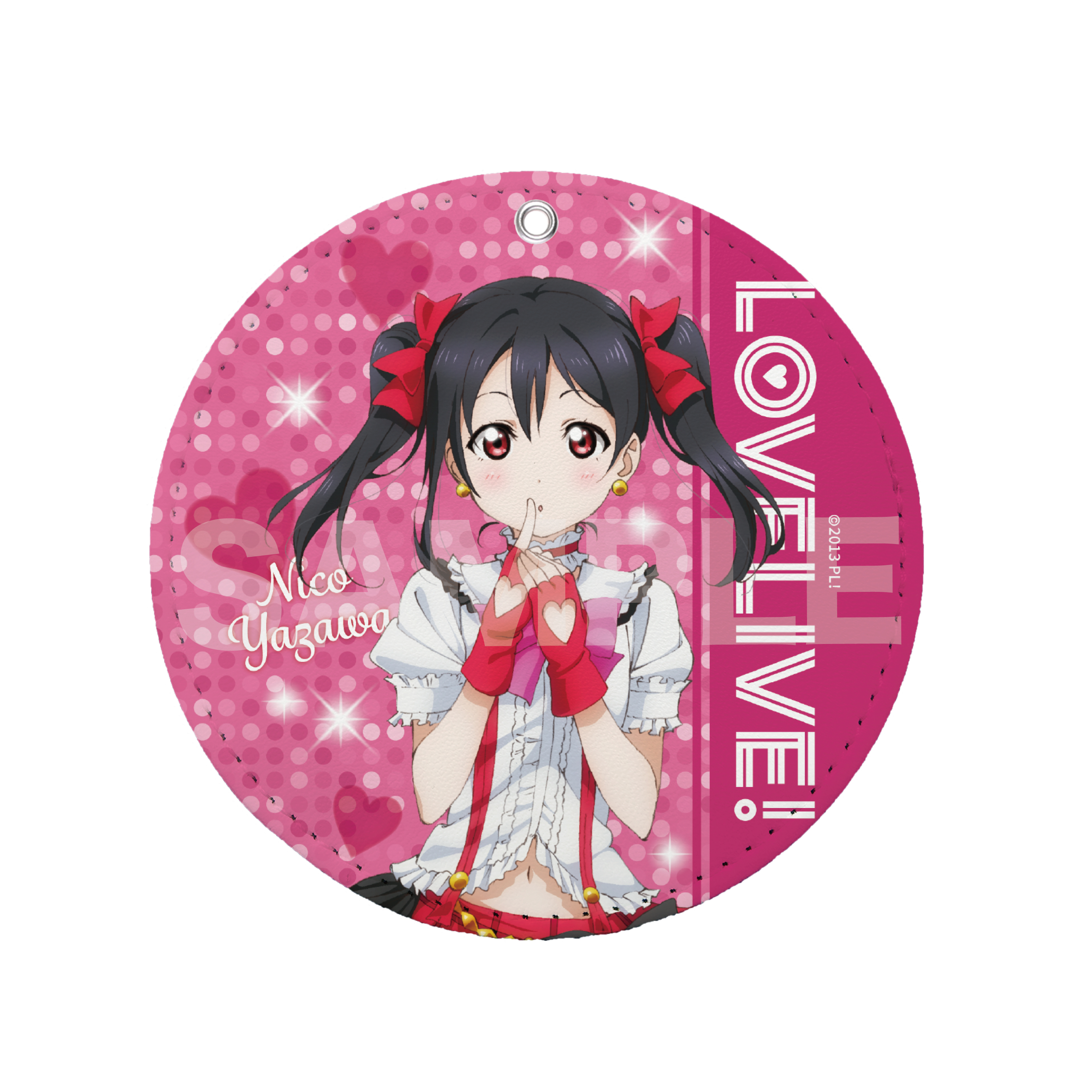 新品 ラブライブ!_レザーコースターキーホルダー 公式 | にこ 矢澤 /I その他