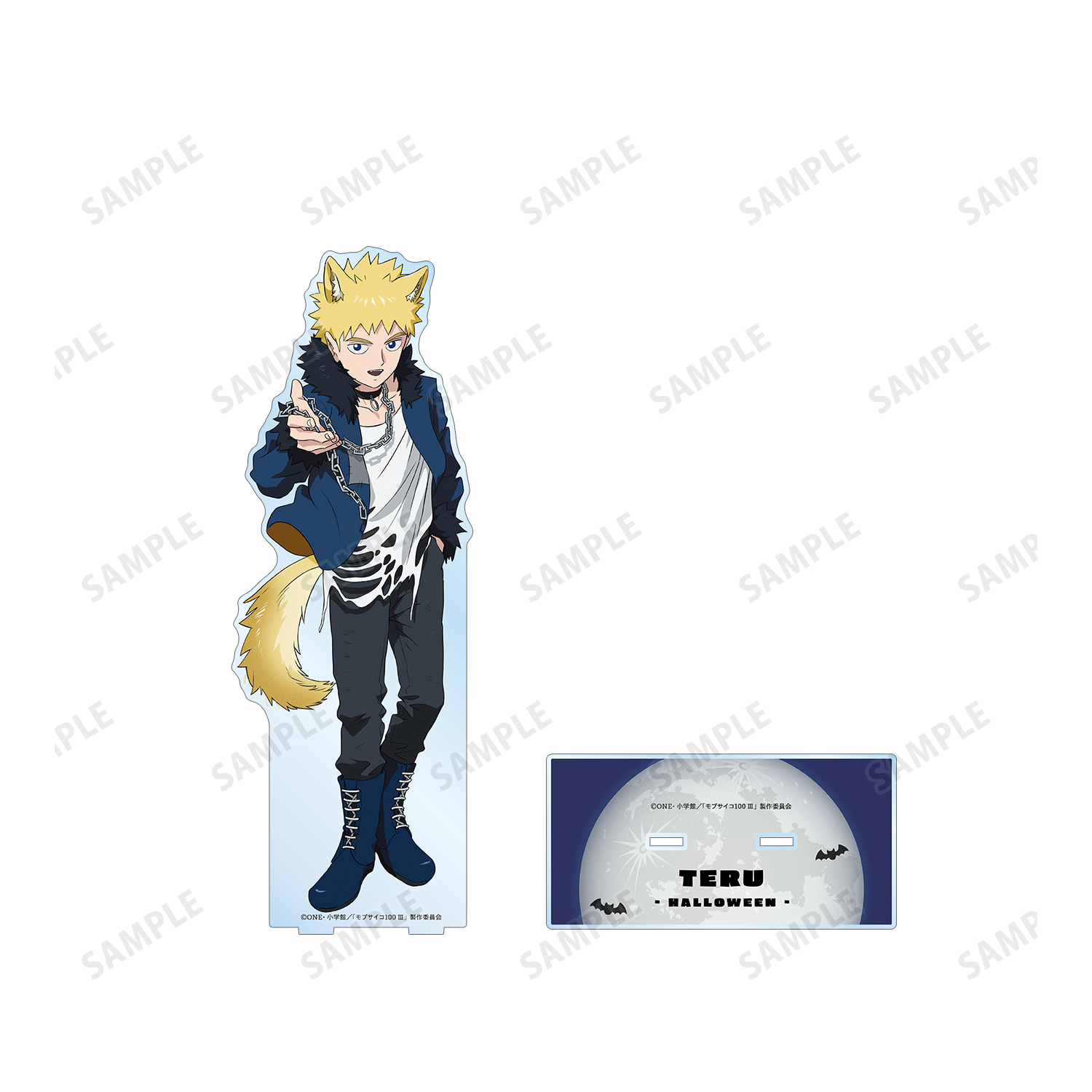 モブサイコ100 Ⅲ_描き下ろしイラスト 花沢輝気 ハロウィンver. 1/7