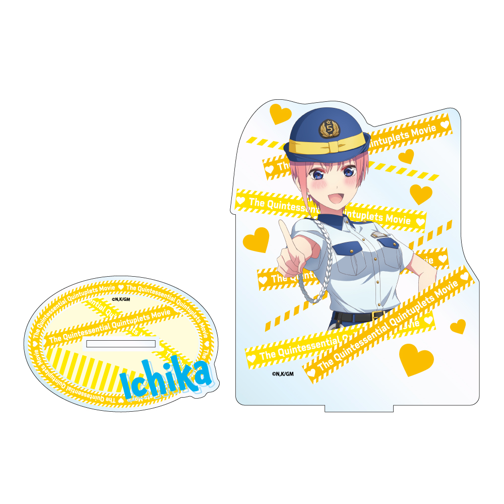 映画 五等分の花嫁_Police style アクリルスタンドTall 中野一花