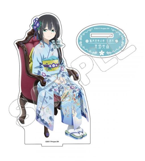 web限定セール 結城友奈は勇者である 鷲尾須美の章_描き下ろしアクリル ピンズ・ピンバッジ・缶バッジ