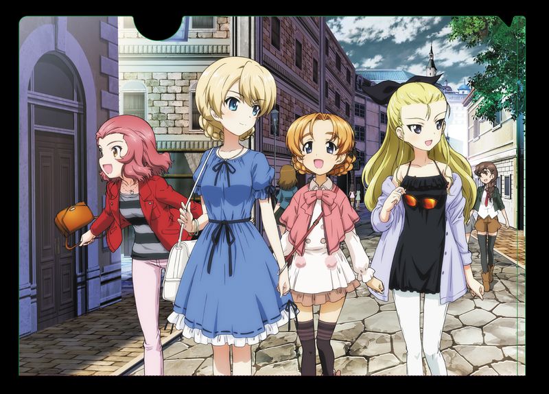 ガールズ＆パンツァー_クリアファイル【ダージリンの休日】 | ガールズ