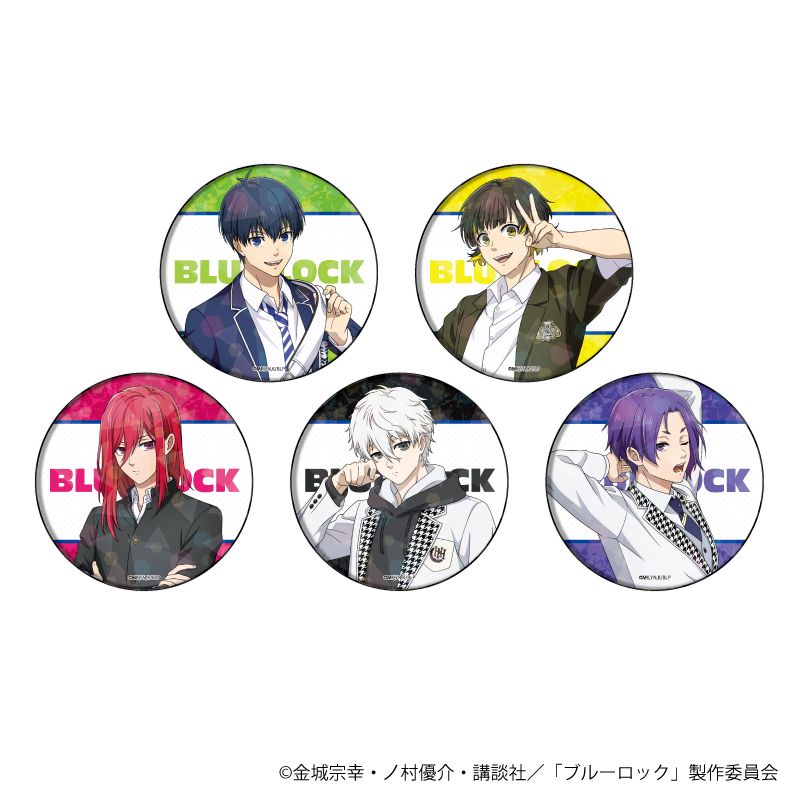 ブルーロック_ホログラム缶バッジ(65mm)01/制服ver. ボックス(全5種