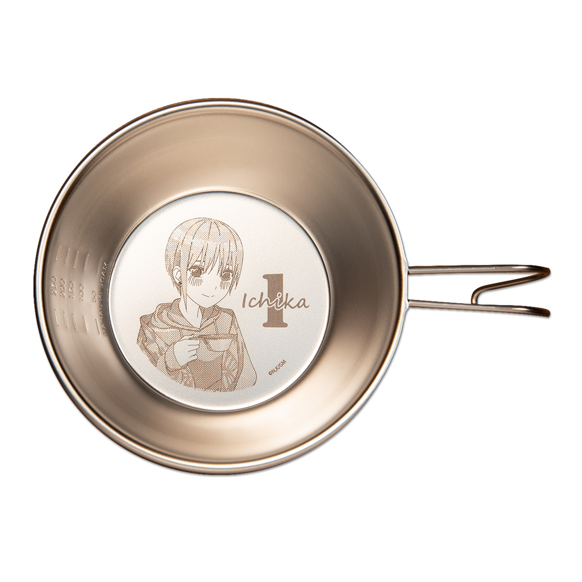 映画 五等分の花嫁_描き下ろしシェラカップ 中野一花 キャンプ ver.