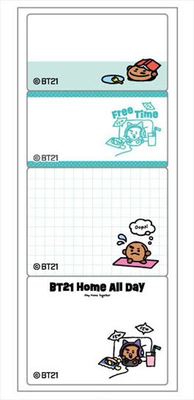 BT21_スケジュールメモふせん③SHOOKY