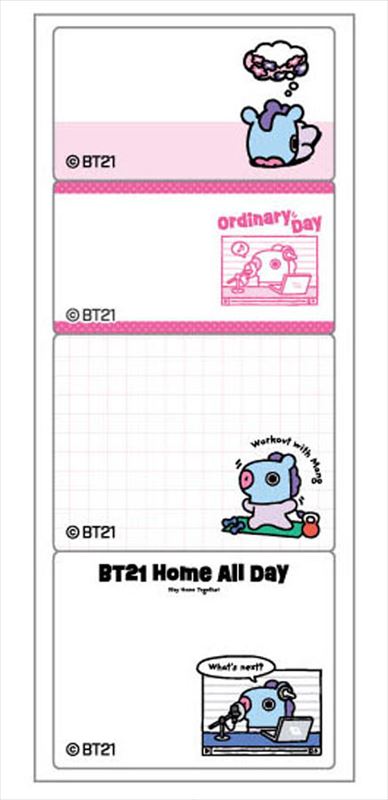 BT21_スケジュールメモふせん④MANG | 公式グッズ・公式ライセンス商品