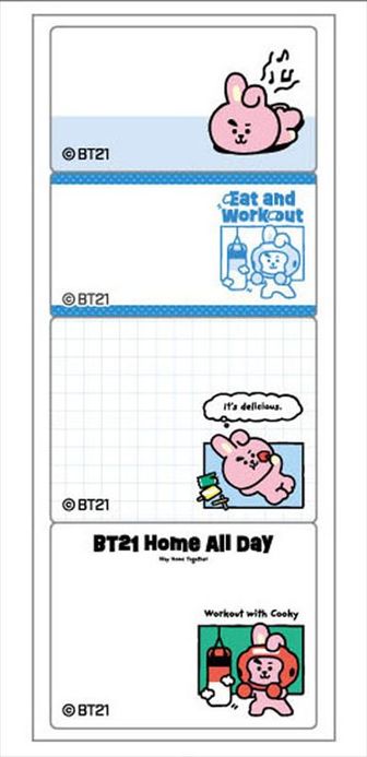 3ポケットキャンバスポーチ TATA BT21 | 公式グッズ・公式