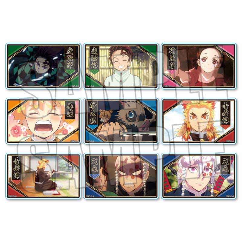 鬼滅の刃_トレーディングメモリーズアクリルカード 1BOX
