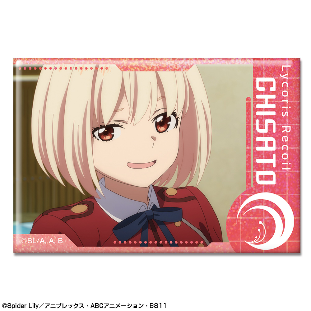 リコリス・リコイル_ホログラム缶バッジ デザイン03(錦木千束/C)