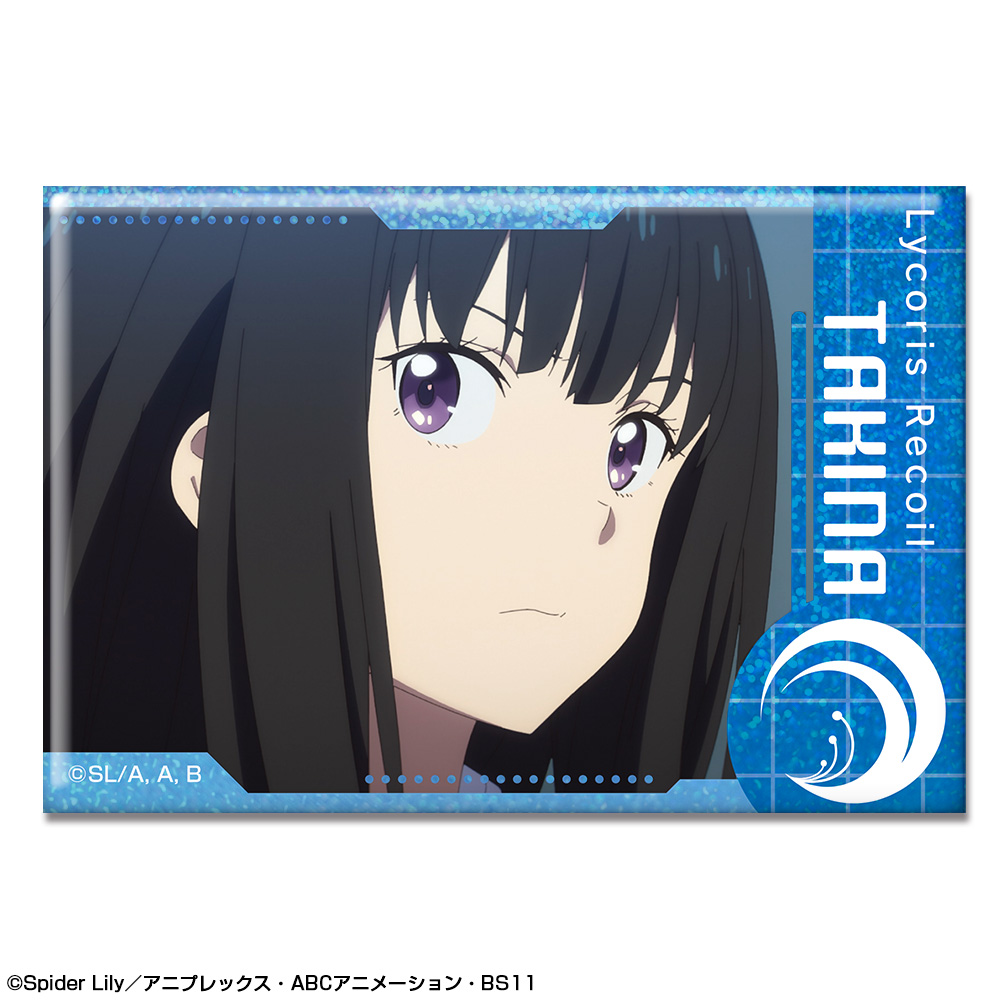 リコリス・リコイル_ホログラム缶バッジ デザイン15(井ノ上たきな/E