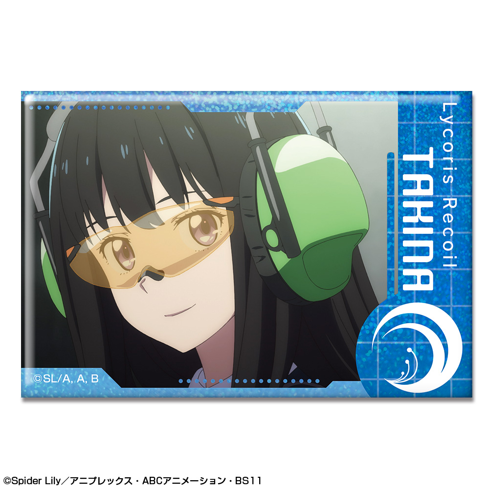 リコリス・リコイル_ホログラム缶バッジ デザイン16(井ノ上たき