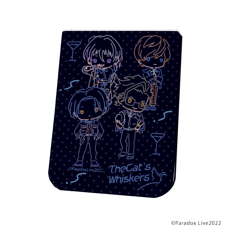 Paradox Live_レザーフセンブック03/The Cat's Whiskers(ネオンサインアート)