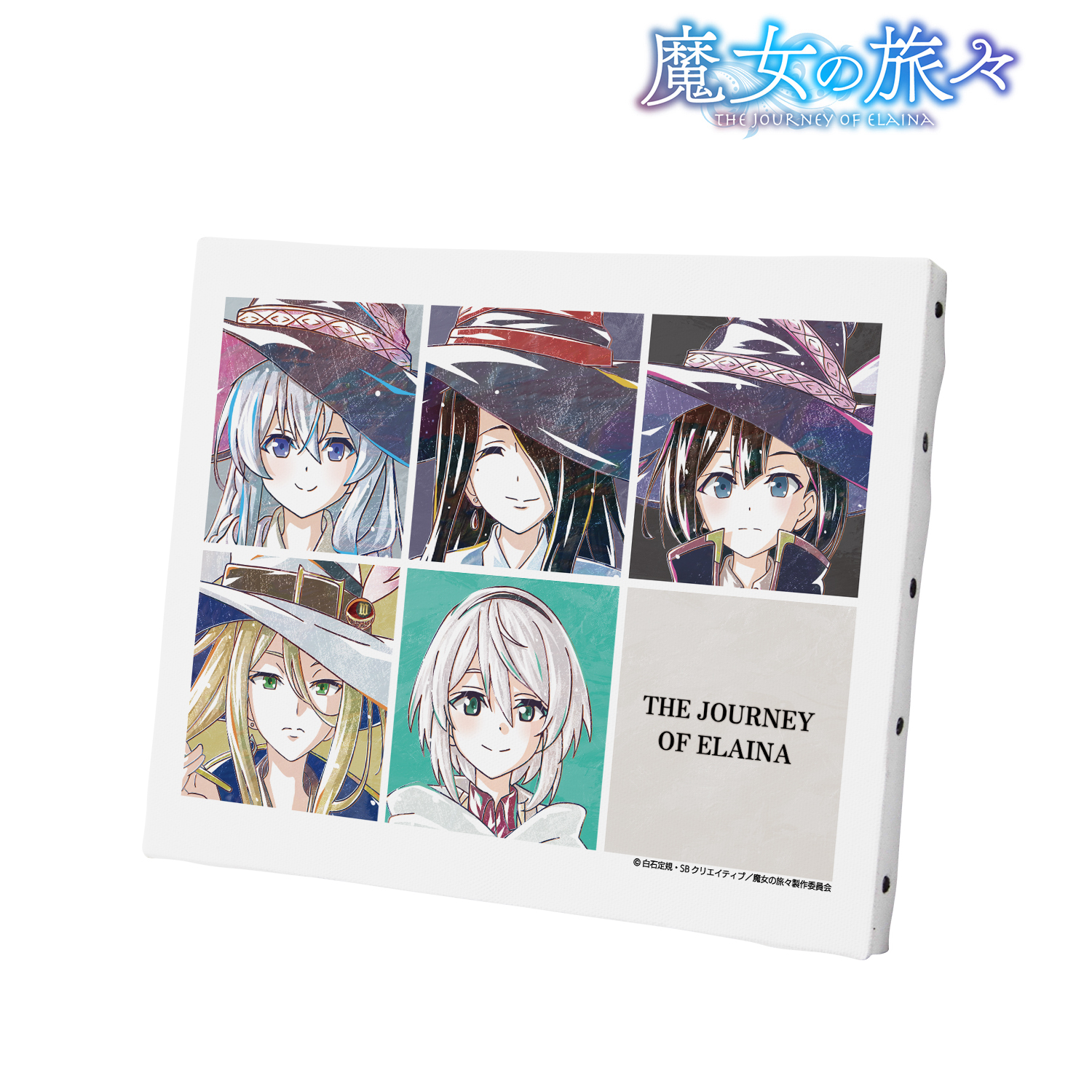 魔女の旅々_集合 Ani-Art キャンバスボード | 公式グッズ・公式