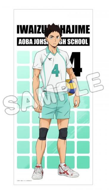 ハイキュー!!_ほぼ等身大タペストリー/岩泉一 | ハイキュー!!公式