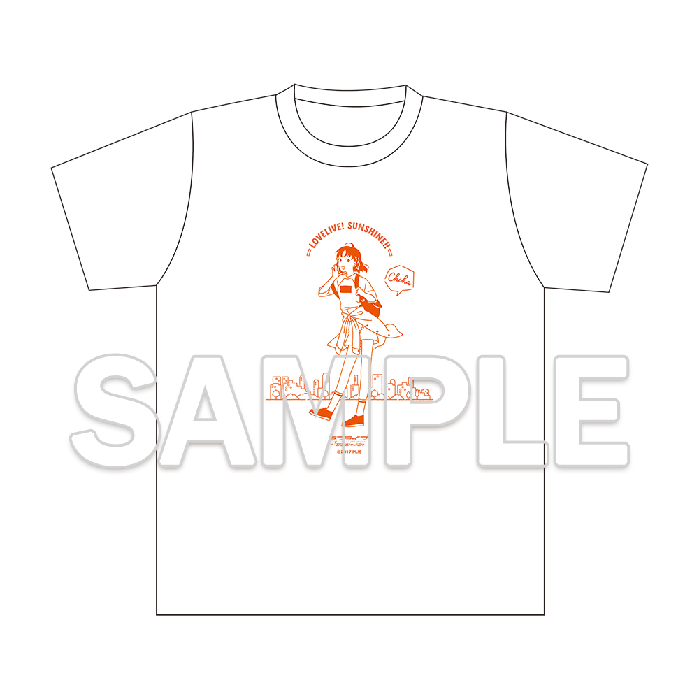ラブライブ！サンシャイン!!_お散歩は季節をまとって。 Tシャツ 高海千歌 Lサイズ