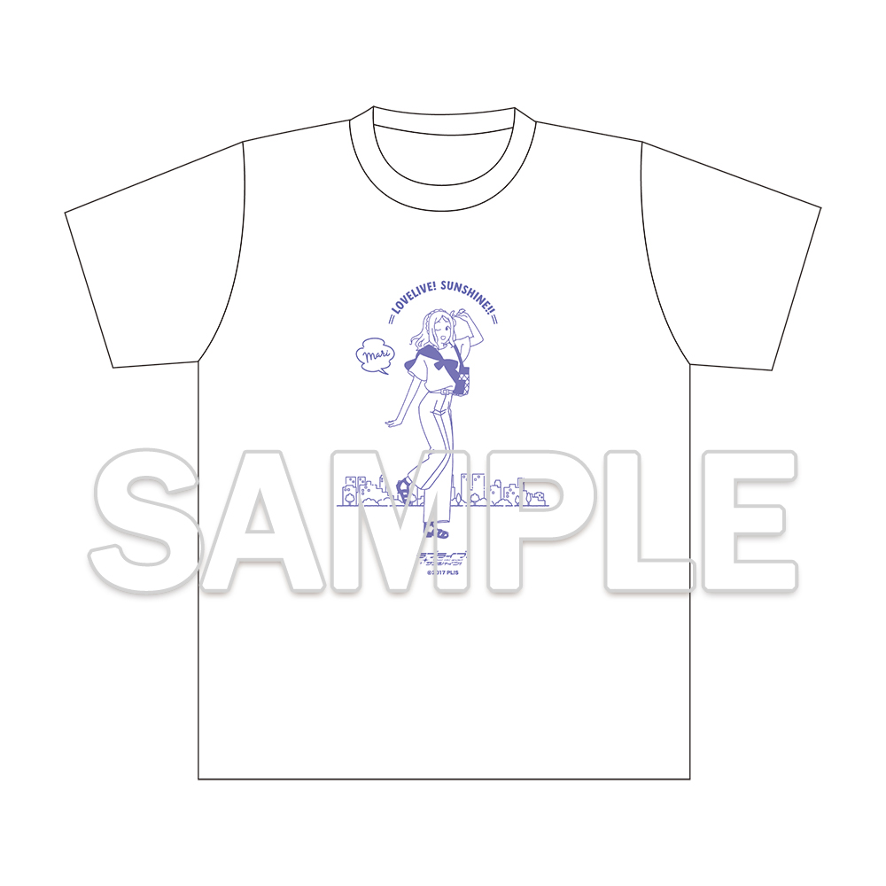 ラブライブ！サンシャイン!!_お散歩は季節をまとって。 Tシャツ 小原鞠莉 Mサイズ