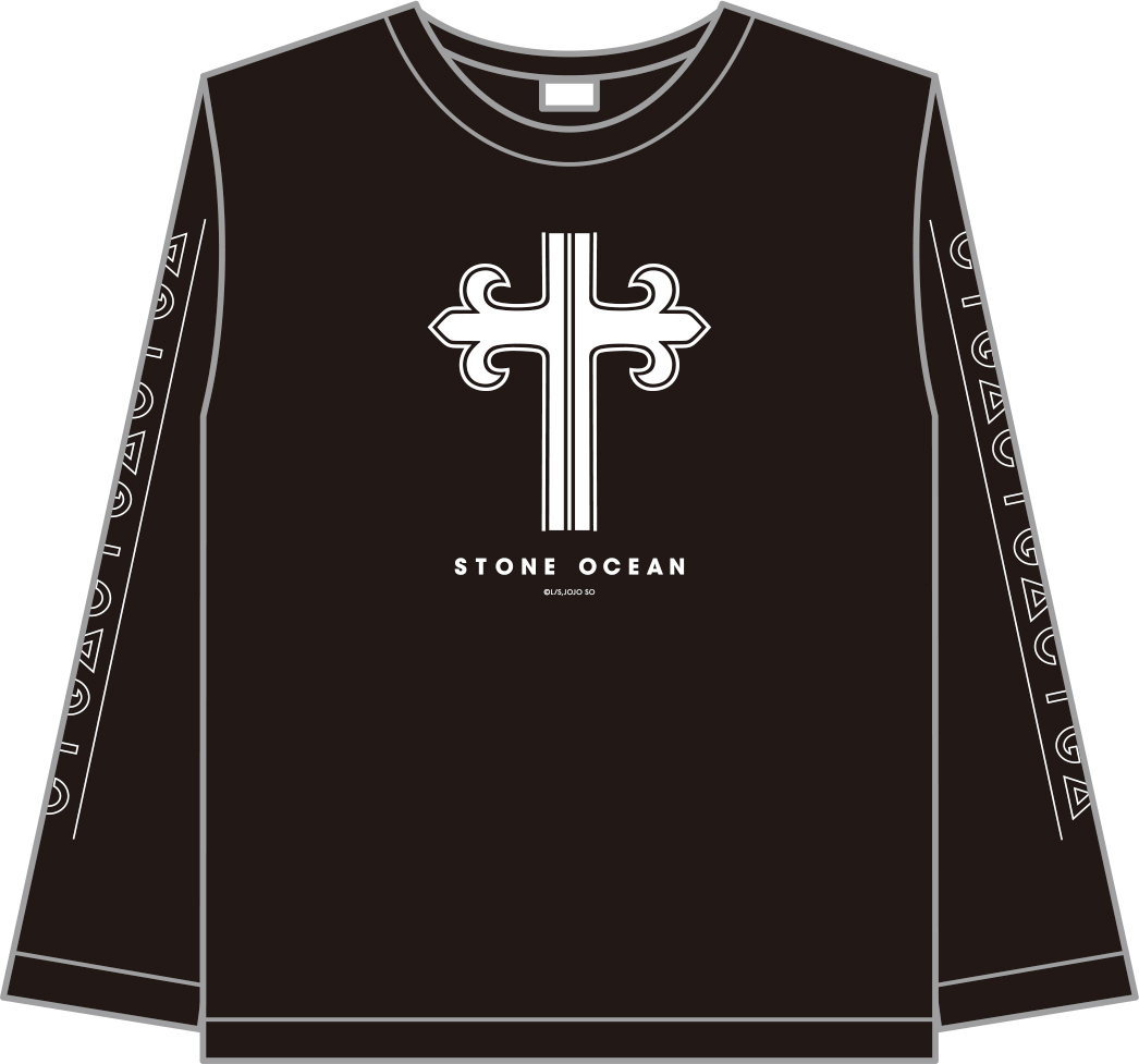 ジョジョの奇妙な冒険 ストーンオーシャン_ロングTシャツ【AT】サイズM