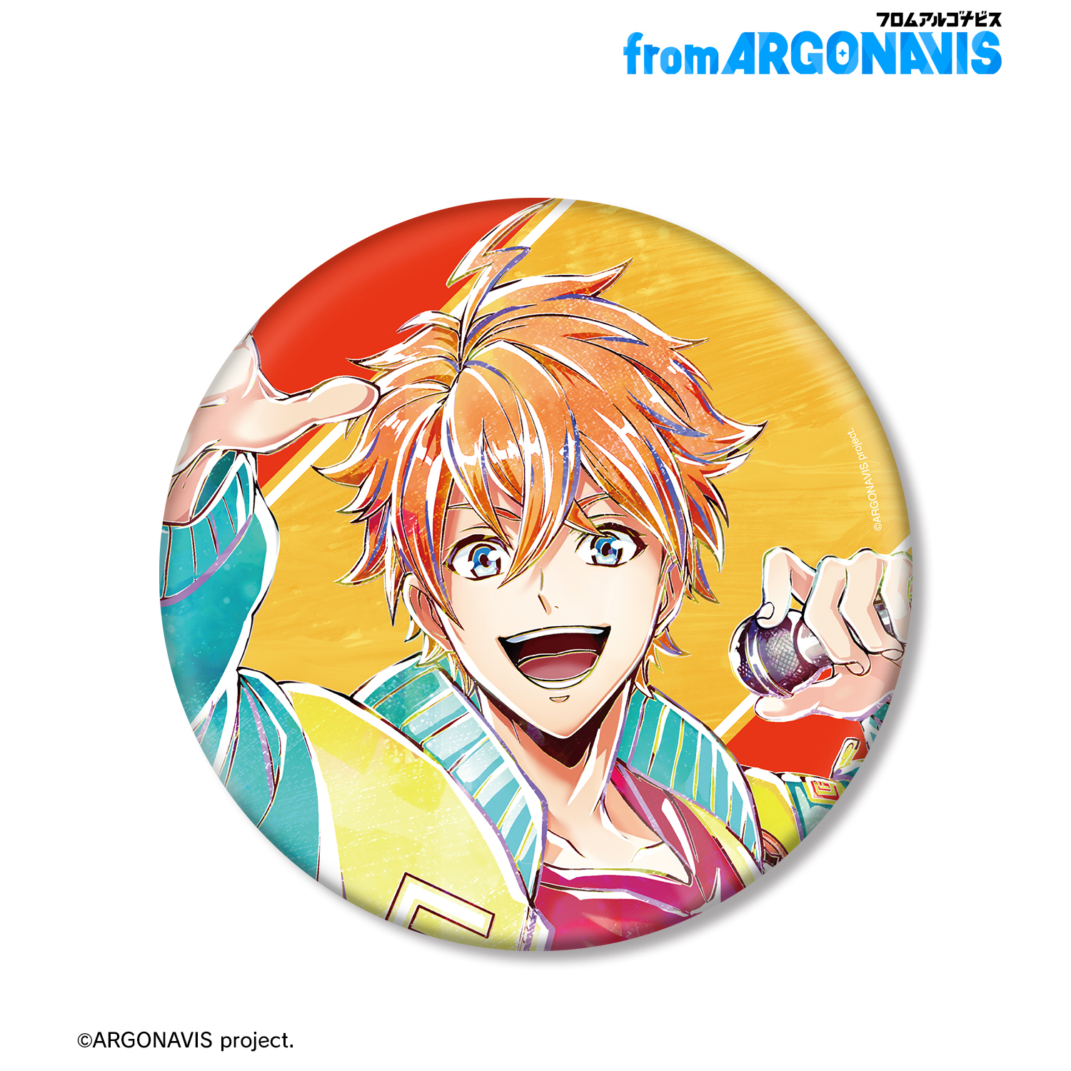 from ARGONAVIS_神ノ島風太 Ani-Art BIG缶バッジ