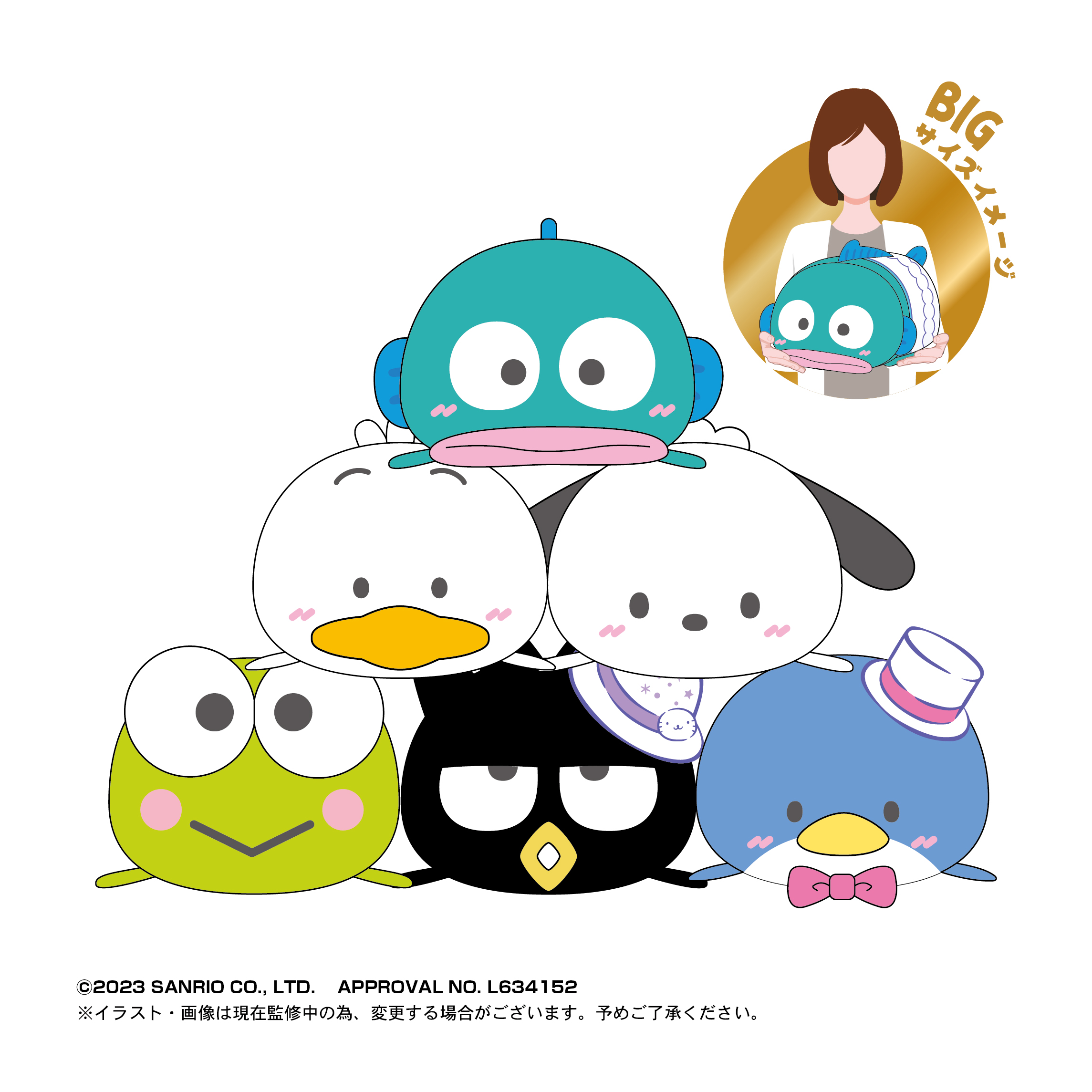サンリオ はぴだんぶい くじ けろけろけろっぴ ほぼコンプリート ぬいぐるみ はぴだんぶい サンリオ当たりくじ【けろけろけろっぴ