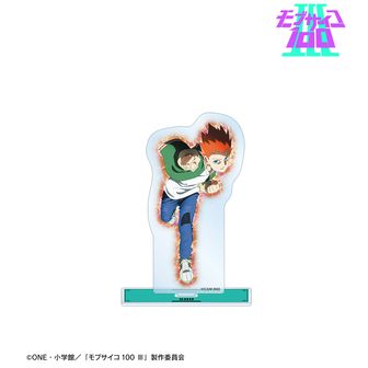 モブサイコ100III グッズセット テル 芹沢 エクボ ショウ モブサイコ100 Ⅲ 2期OPアクリルブロック／モブ&霊幻&エクボ&律