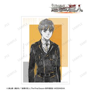 진격의 거인_ 알민 Ani-Art BLACK LABEL A3 매트 가공 포스터