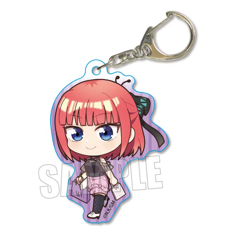 映画 五等分の花嫁_アクリルキーホルダー/中野 二乃 ショッピングデートver.