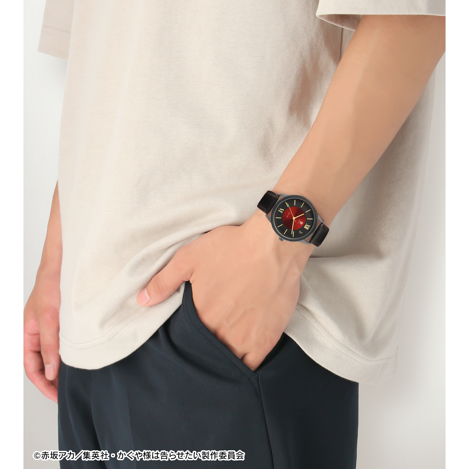 【新品・未使用】かぐや様は告らせたい 四宮かぐやモデル 腕時計 かぐや様は告らせたい-ファーストキッスは終わらない-_四宮かぐや