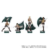 進撃の巨人_BIGアクリルスタンド 団旗 ver. リヴァイ | 進撃の巨人公式
