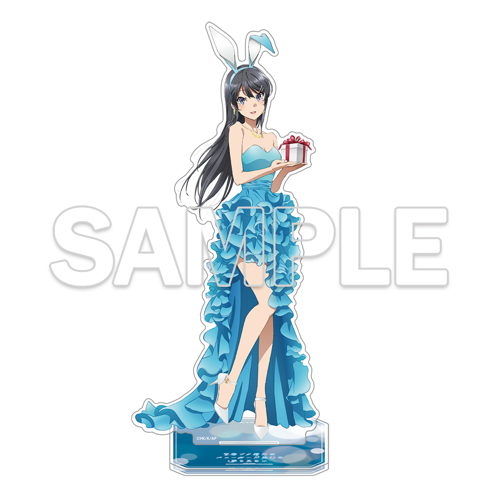 青春ブタ野郎はバニーガール先輩の夢を見ない 桜島麻衣 Happy Birthday アクリルフィギュア 公式グッズ 公式ライセンス商品専門サイト Colleize コレイズ