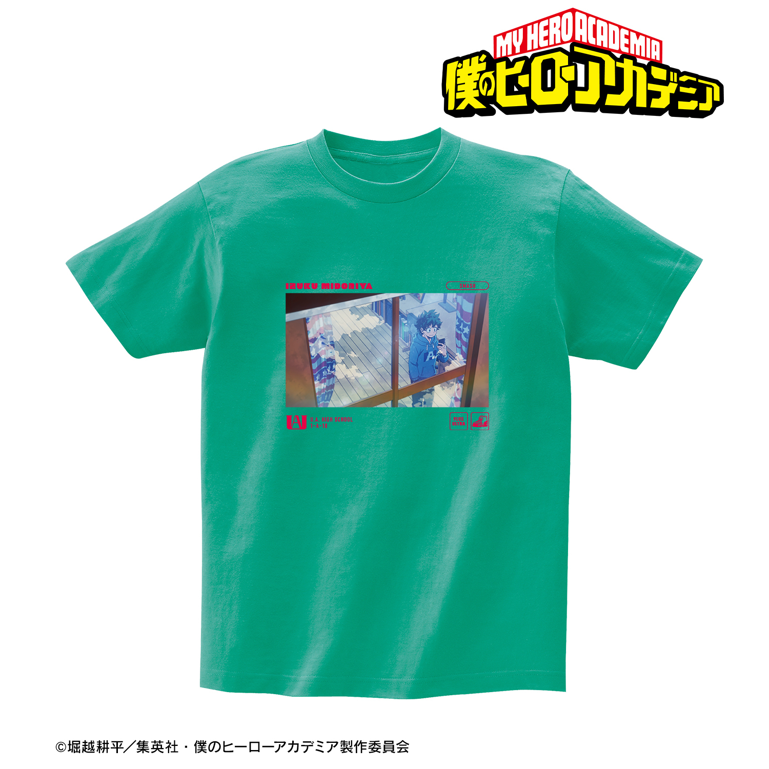 僕のヒーローアカデミア_緑谷出久 エンディングTシャツレディース(サイズ/XXL)