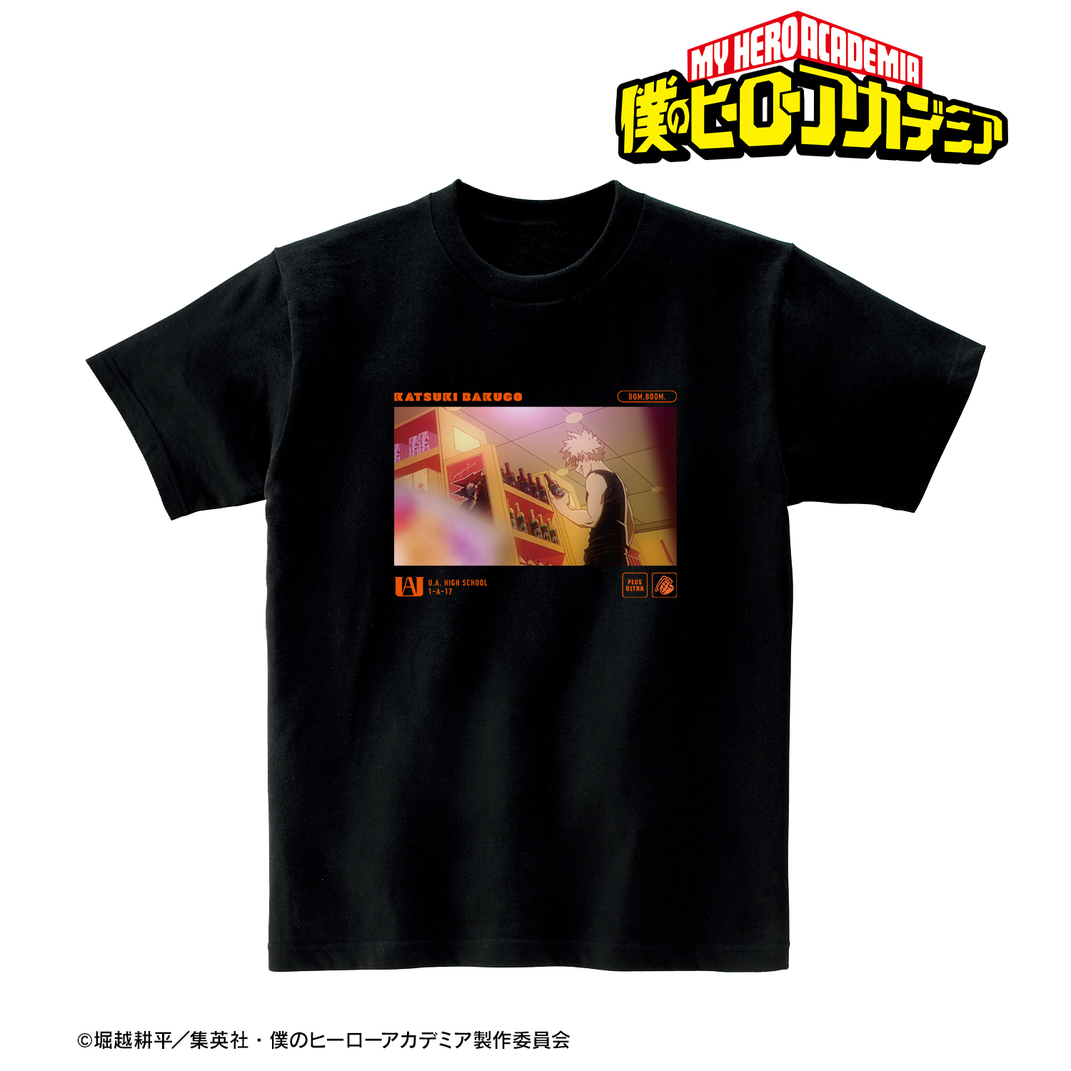 僕のヒーローアカデミア_爆豪勝己 エンディングTシャツメンズ(サイズ/XL)