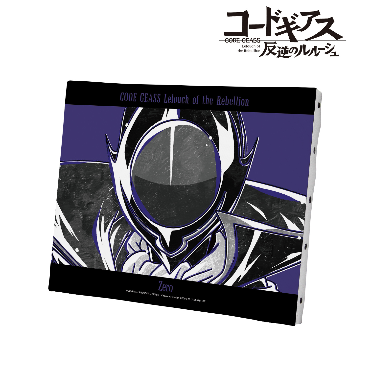 コードギアス 反逆のルルーシュ_ゼロ Ani-Art BLACK LABEL キャンバスボード