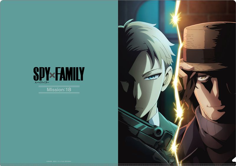 SPY×FAMILY_メインビジュアルクリアファイルセット／MISSION:17～20