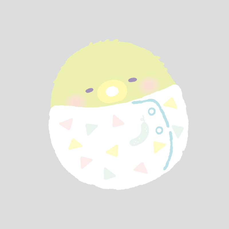 すみっコぐらし_すみっコベビー モフモフダイカットコインケース B:ぺんぎん?
