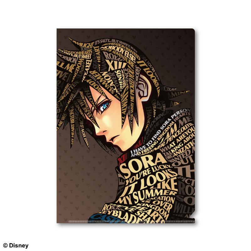 10月5日納期　60サイズ発送　キングダムハーツ　ロクサス キングダムハーツ_メタリックファイル <ロクサス> | キングダムハーツ