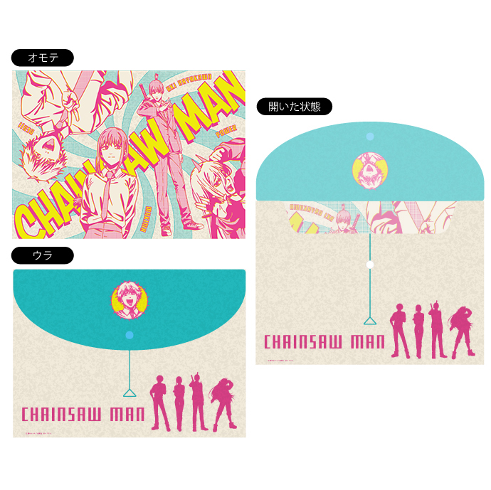 チェンソーマン_フタ付きクリアファイル 1.CHAINSAW MAN