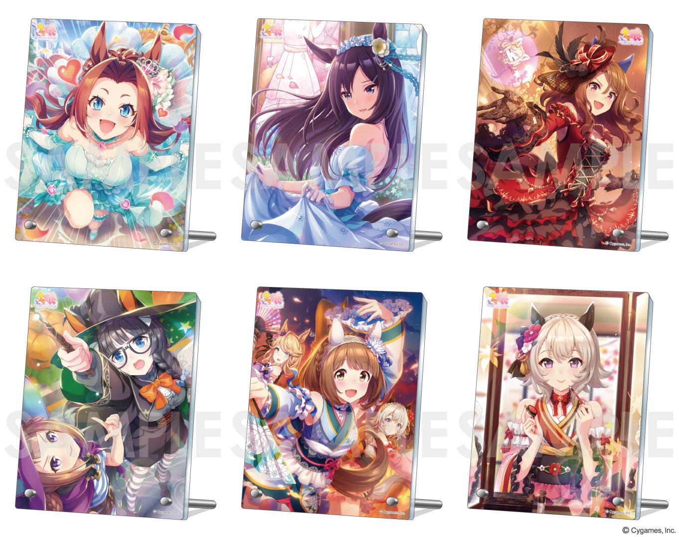 ウマ娘 プリティーダービー アクリルプレート Vol 7 6 カレンチャン 公式グッズ 公式ライセンス商品専門サイト Colleize コレイズ