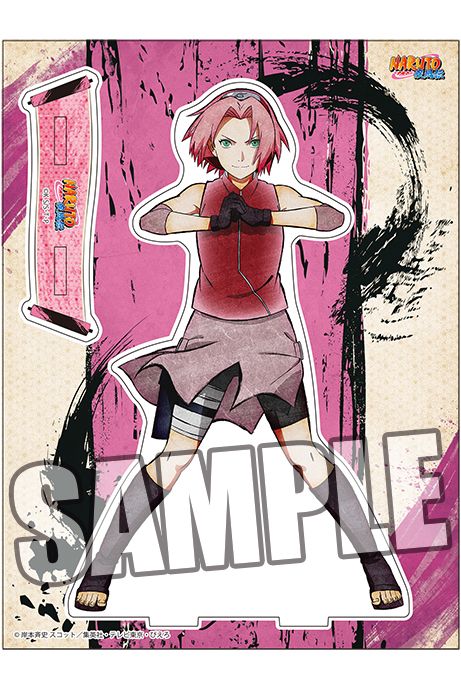 NARUTO-ナルト- 疾風伝_アクリルスタンド「春野 サクラ」 | NARUTO公式