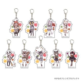 けものフレンズ もりのおんがくかい アクリルキーホルダー コンプリート けものフレンズ もりのおんがくかい アクリルキーホルダー