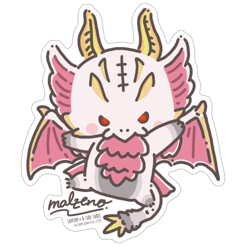 モンスターハンター_CAPCOM×B-SIDEステッカー メル・ゼナ(ファンシー