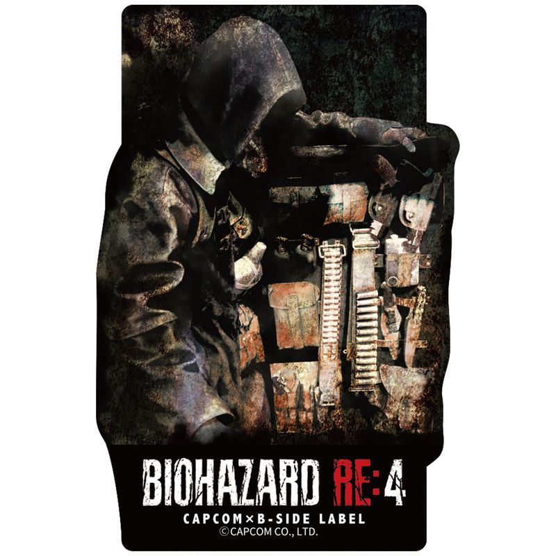 バイオハザード RE:4_CAPCOM×B-SIDEステッカー 武器商人 | バイオ