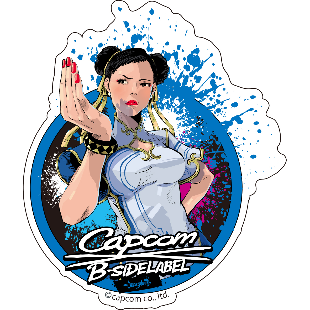 ストリートファイター6_CAPCOM×B-SIDEステッカー 春麗