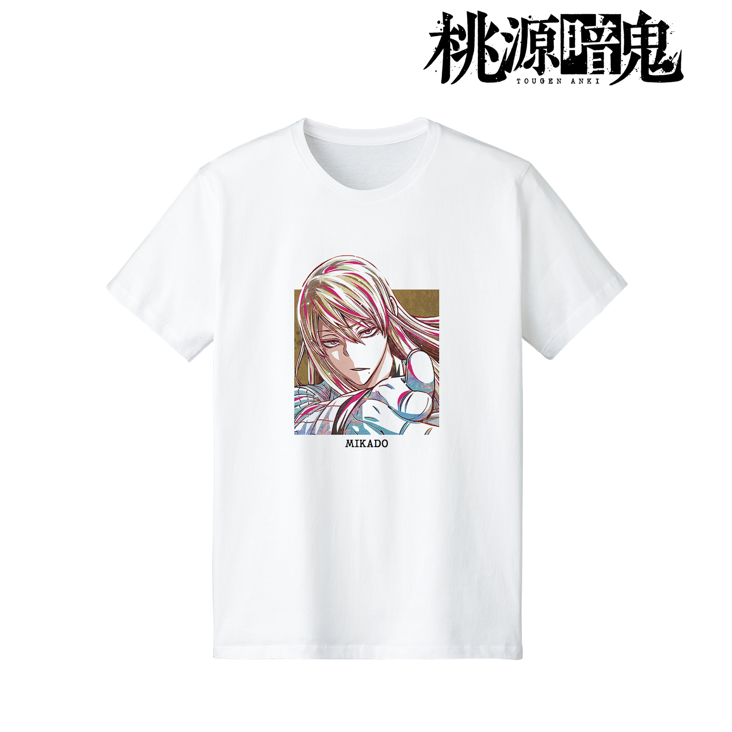 桃源暗鬼_桃寺神門 Ani-Art Tシャツメンズ(サイズ/M)