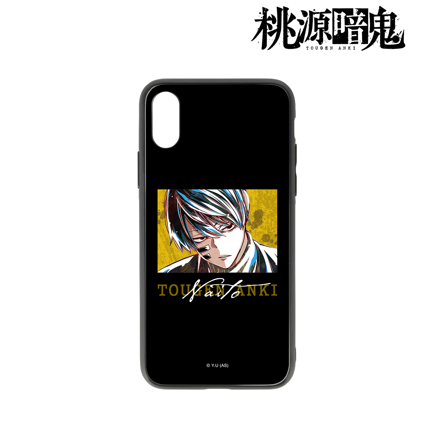 桃源暗鬼_無陀野無人 Ani-Art 強化ガラスiPhoneケース(対象機種/iPhone 11)