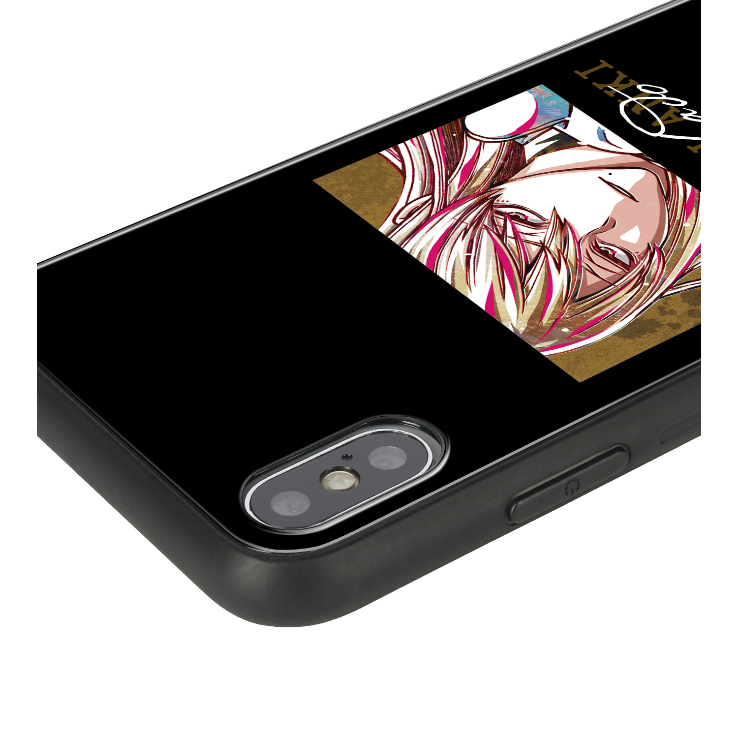 桃源暗鬼_桃寺神門 Ani-Art 強化ガラスiPhoneケース(対象機種/iPhone