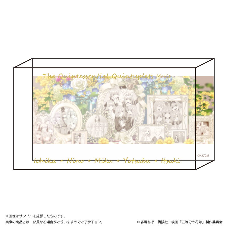 映画 五等分の花嫁_〈柄B〉アクリルブロック | 公式グッズ・公式