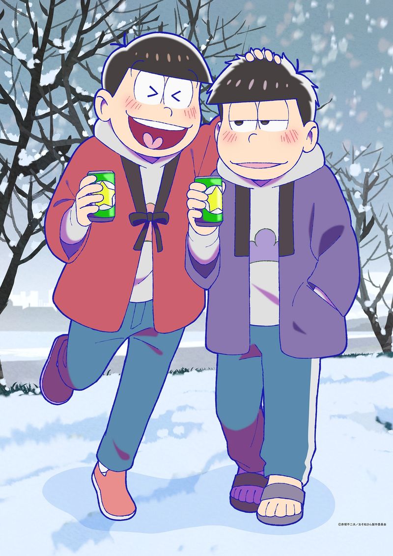 おそ松さん_【描き下ろし】おそ松&一松(冬) B3タペストリー | おそ松