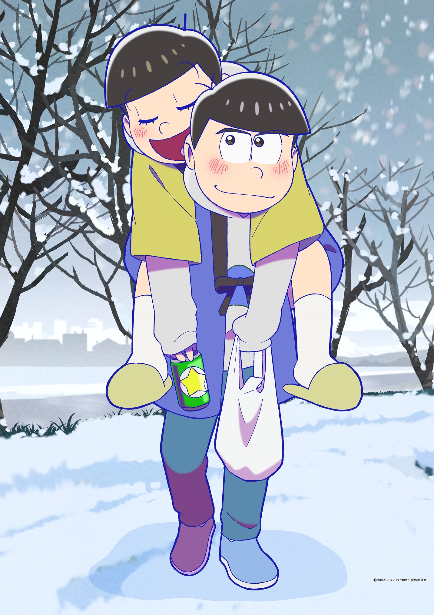 おそ松さん_【描き下ろし】 (冬) B3タペストリー | j-hobby