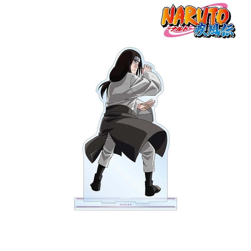 NARUTO-ナルト- 疾風伝_描き下ろしイラスト 日向ネジ 戦う背中ver
